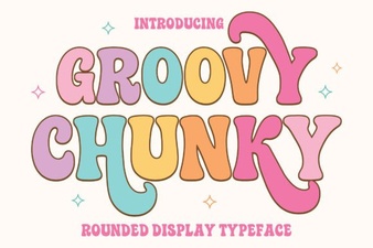 Groovy Chunky Fonts for Creative Web Design Projects