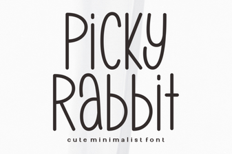 The Picky Rabbit Font: Design & Usage Tips