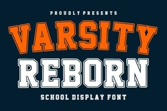 Varsity Reborn Font for Your Creative Designs